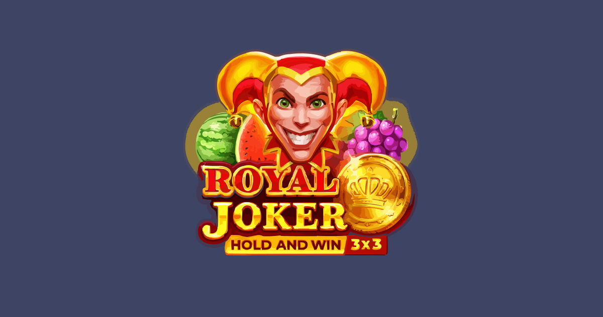 Royal Joker Hold and Win Slot - Playson em Portugal Características e RTP